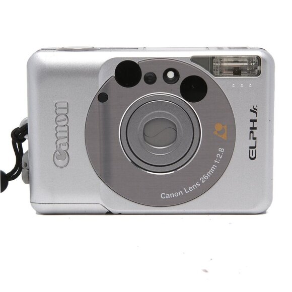 Vintage Canon ELPH JR Advantix Film Compact Pocket Camera  1997 w/Case TESTED - Picture 1 of 10